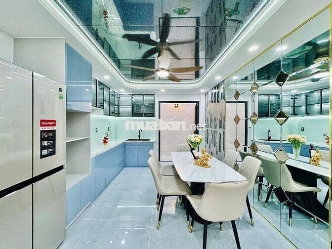 Nhà mới xây 7Tỷ650 - Lê Văn Thọ , gần công viên Làng Hoa