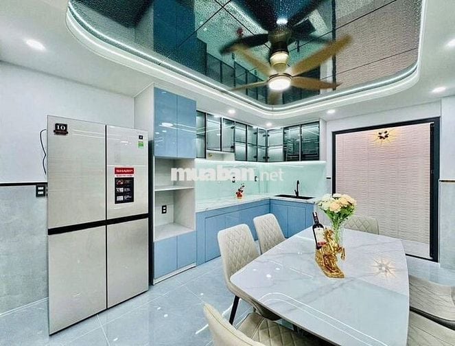 Nhà mới xây 7Tỷ650 - Lê Văn Thọ , gần công viên Làng Hoa