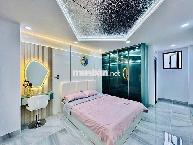 Nhà mới xây 7Tỷ650 - Lê Văn Thọ , gần công viên Làng Hoa
