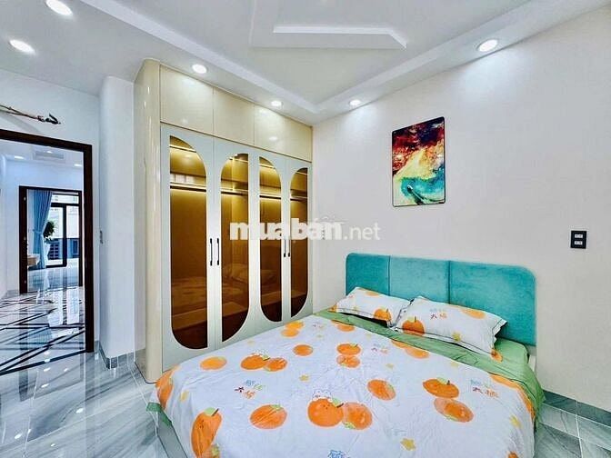 Nhà mới xây 7Tỷ650 - Lê Văn Thọ , gần công viên Làng Hoa