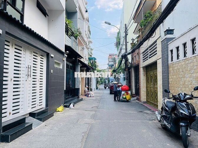 ✅️HXH SÁT Q1 - ĐƯỜNG HOA SỨ - 4 TẦNG, 6X12 - CHO THUÊ 35 TR/THÁNG