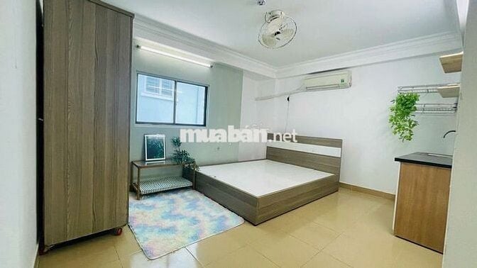 CHO THUÊ CĂN HỘ STUDIO CỬA SỔ FULL NỘI THẤT QUẬN 3