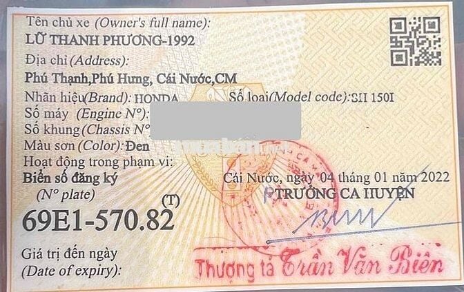 SH 150i CBS 2022 Chính Chủ