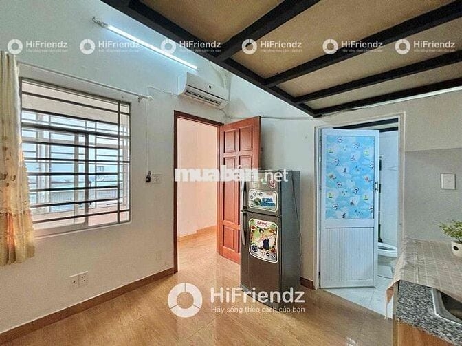 PHÒNG TRỌ CÓ GÁC GIÁ RẺ - TONE GỖ - CỬA SỔ SIÊU THOÁNG