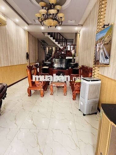 BÁN GẤP NHÀ HƯƠNG LỘ 2, 4 TẦNG, DT 4X18, HẺM XE HƠI 8M, GIÁ 6,5 TỶ
