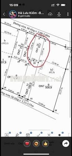 Bán Đất Đông Sơn - Phường Lưu Kiếm