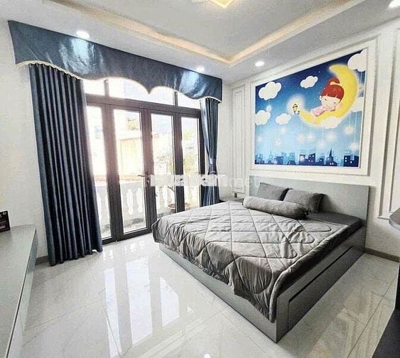 Nhà 3 lầu full nội thất HXH thông Nguyễn Văn Qúa 8x8m giá 7ty1 tl