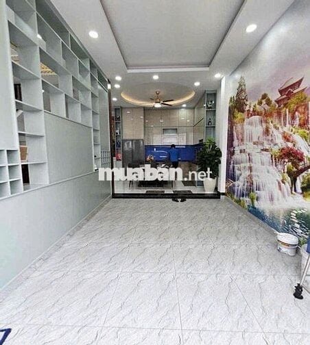 Nhà 3 lầu full nội thất HXH thông Nguyễn Văn Qúa 8x8m giá 7ty1 tl