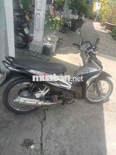 Xe số Honda Wave RSX màu bạc đen