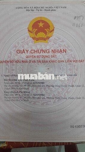 CHÍNH CHỦ CẦN BÁN GẤP LẤY TIỀN XÂY NHÀ CHO CON