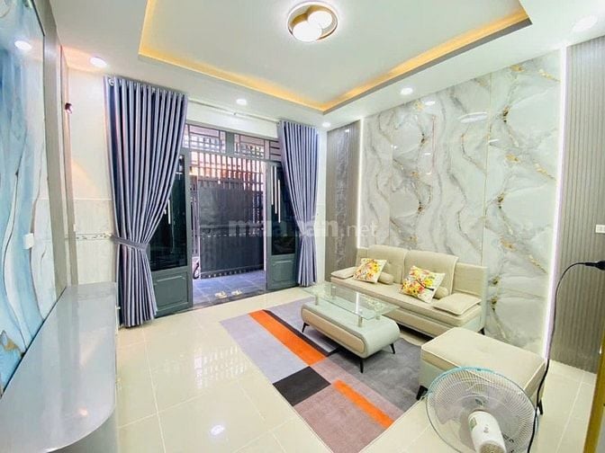 Nhà sổ Hồng riêng 1 lầu ,chính chủ gần chợ cầu đồng thạnh lộc q12