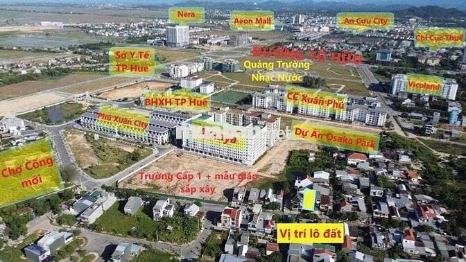 🚨 Bán đất mặt tiền kinh doanh đường Nguyễn Lộ Trạch - Khu A KĐT An Vân