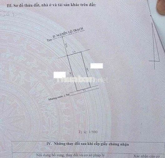 🚨 Bán đất mặt tiền kinh doanh đường Nguyễn Lộ Trạch - Khu A KĐT An Vân