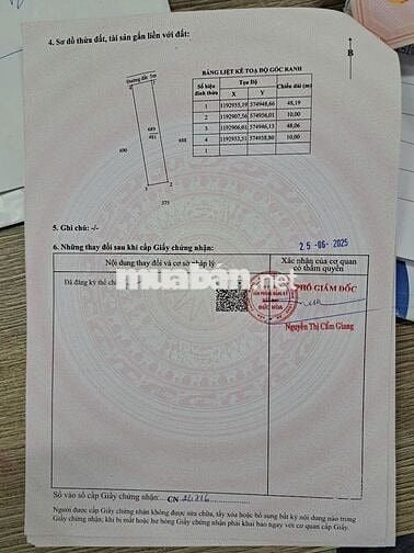 CHÍNH CHỦ CẦN BÁN 7 LÔ ĐẤT LIỀN KỀ 100% THỔ CƯ 10X48M