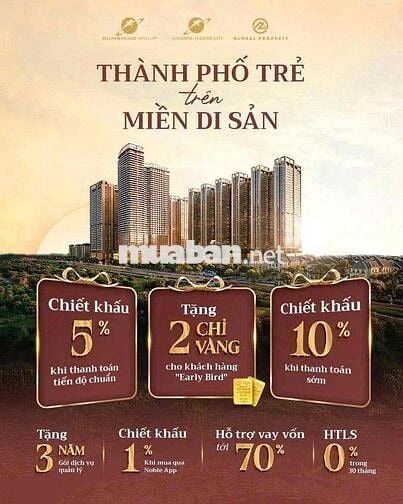 Căn 2PN 56m2 giá chỉ 3 Tỷ Sunshine Legend City
