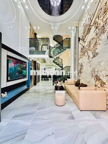 BÁN NHÀ ĐẸP 4 TẦNG, HẺM XE HƠI 4M,56M², SÁT CV LÀNG HOA LÊ VĂN THỌ