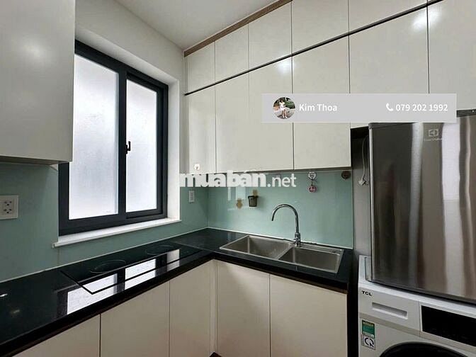Căn hộ Studio 25m2 Vạn Phúc, sẵn nội thất, Wc riêng hầm xe. Giá 6,5 tr