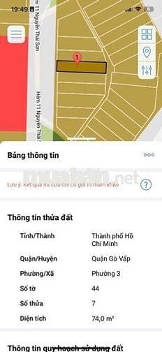 Bán nhà mặt tiền Phạm Ngũ Lão P3 Gò Vấp TPHCM