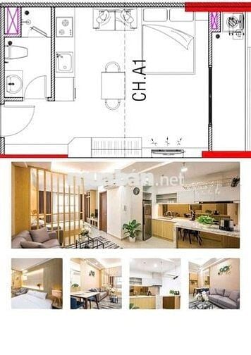 Thanh toán 320tr đến khi nhận nhà để sở hữu căn hộ 61m² có 2PN 2WC