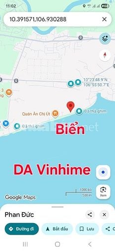 Bán 4,300m2 có 1,500 thổ, MT Biển 30/4, Đ diện Vinhome Cần Giờ. 