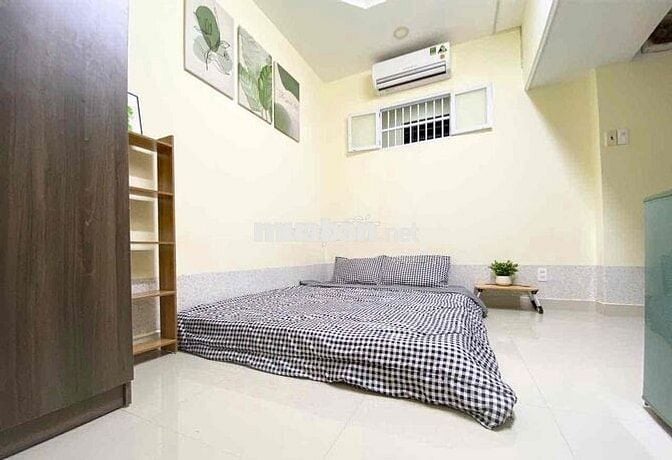 cho thuê phòng trọ giá rẻ 20m2 gần đại học Huflit - Vạn Hạnh Mall