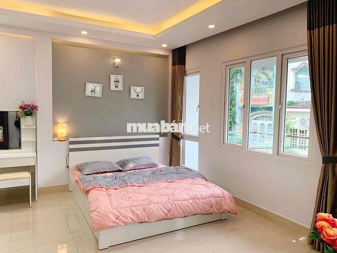 Phòng cho thuê 40m2 đầy đủ nội thất ở phú nhuận