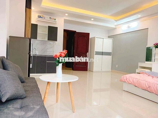 Phòng cho thuê 40m2 đầy đủ nội thất ở phú nhuận