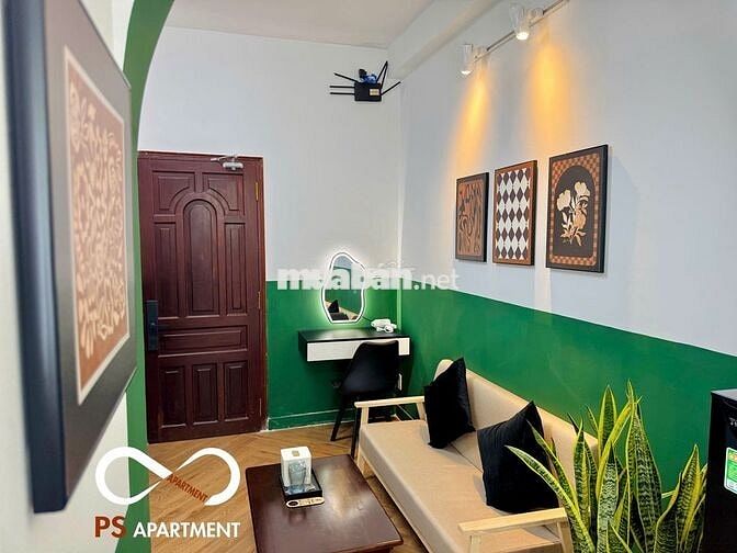 🟢Căn Hộ 1PN 45m2,Balcony lớn,Máy Giặt Riêng,Cho Nuôi pet,Chợ Thị Nghè