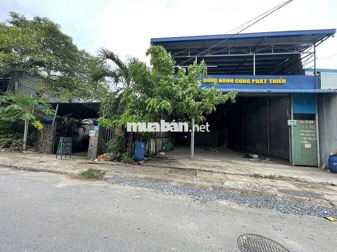 CHO THUÊ NHÀ XƯỞNG ĐẸP 530M2 MẶT TIỀN ĐƯỜNG 38, VĨNH PHÚ, THUẬN AN