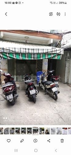 Cho thuê nhà một trệt một lầu đường Võ Văn kiệt phường Cô Giang quận 1