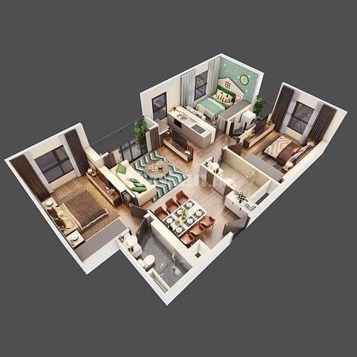 Căn hộ chuẩn 5* mặt tiền QL1A - chợ Bình Chánh. 250tr nhận nhà, miễn l