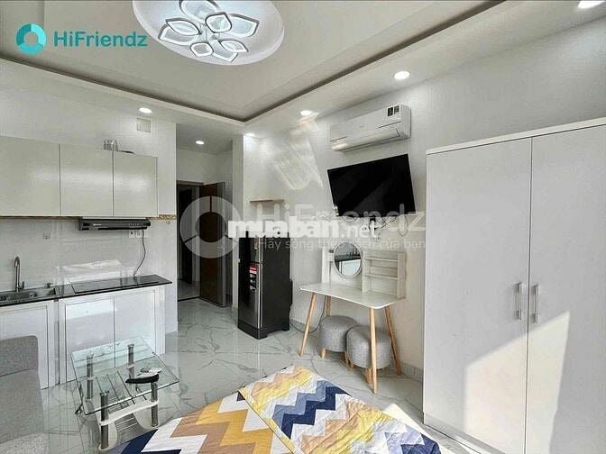 Căn Hộ Studio Ban Công Full Nội Thất Giá Rẻ Gần Cầu Ông Lãnh Quận 4