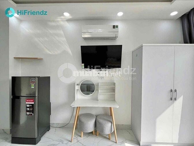 Căn Hộ Studio Ban Công Full Nội Thất Giá Rẻ Gần Cầu Ông Lãnh Quận 4