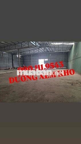 CHO THUÊ KHO 550m2 - GIÁ 30triệu - TRẦN CAO THOÁNG - ĐƯỜNG XE 10TẤN