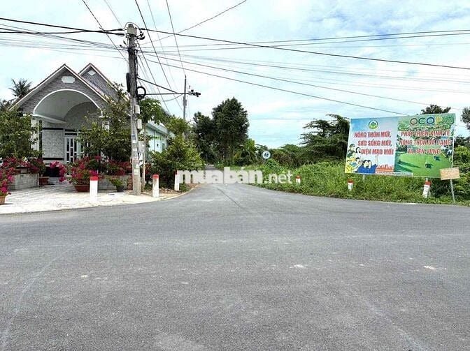 BÁN NỀN BIỆT THỰ GẦN ĐƯỜNG D1, LONG PHƯỚC, LONG HỒ, VĨNH LONG