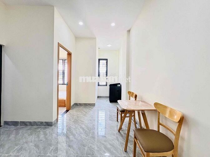 căn 1pn mới xây khu hoà xuân full nội thất