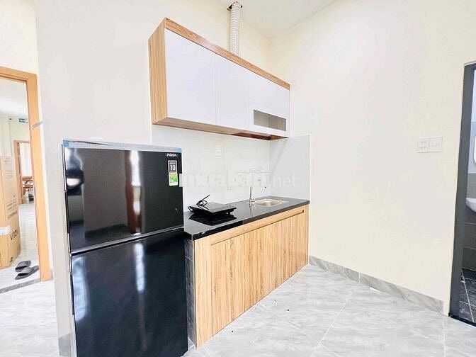 căn 1pn mới xây khu hoà xuân full nội thất