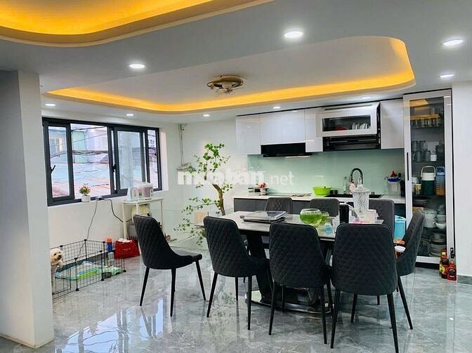 NHÀ 4 TẦNG Ngang 8m HẺM XE HƠI – ĐƯỜNG SỐ 6 – P. TAM PHÚ – 77.9M²