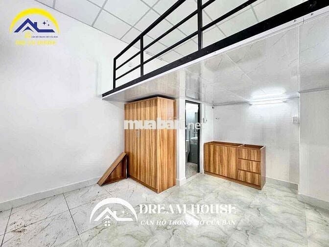 CĂN HỘ MINI - DUPLEX GÁC CAO - ĐẦY ĐỦ TIỆN NGHI - CỬA SỔ TRỜI ĐÓN GIÓ