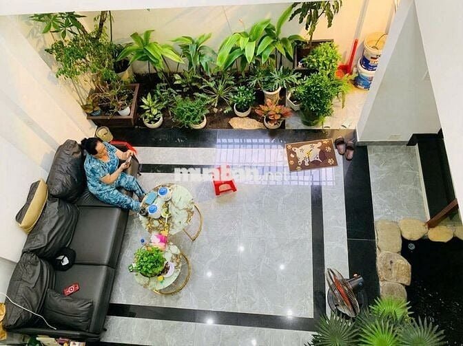 NHÀ 4 TẦNG Ngang 8m HẺM XE HƠI – ĐƯỜNG SỐ 6 – P. TAM PHÚ – 77.9M²