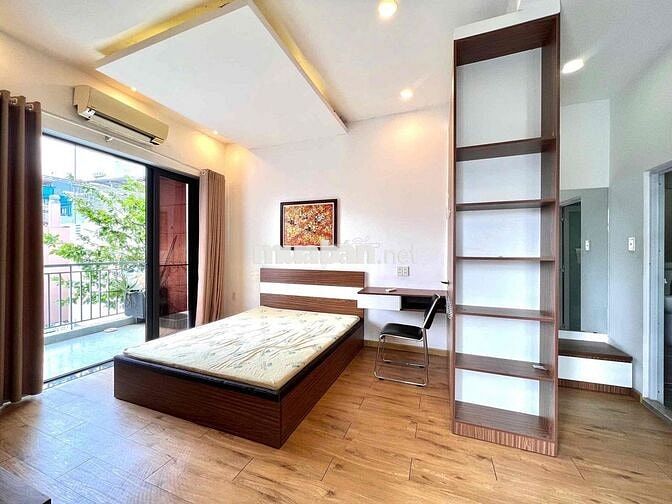 Cho Thê Căn Hộ Bancol Máy Giặt Riêng Luxury Rộng 40m2 Ngay Chợ Bàn Cờ