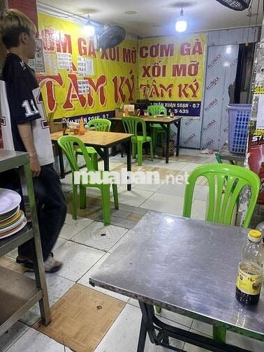 Sang qua quán Cơm Gà Xối Mỡ Tâm Ký TXS
