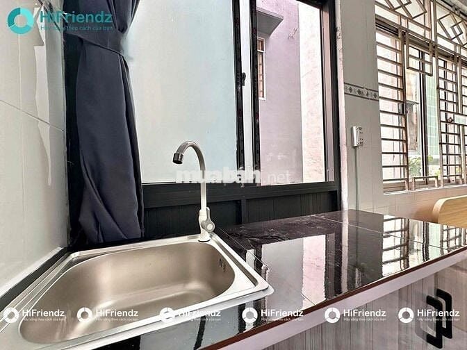 phòng siêu rộng 35m2 full nội thất sát bên bến xe quận 8