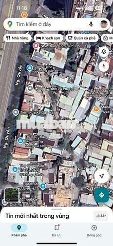 Bán Đất kiệt 5m Ngô Quyền vị trí gần biển,tiểu học vị trí đắc địa