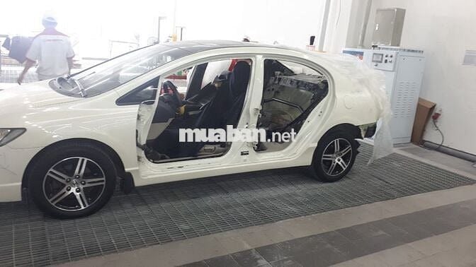 Bán civic 2008 AT 2.0L màu trắng camay