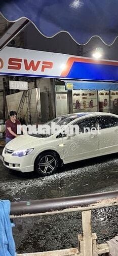 Bán civic 2008 AT 2.0L màu trắng camay