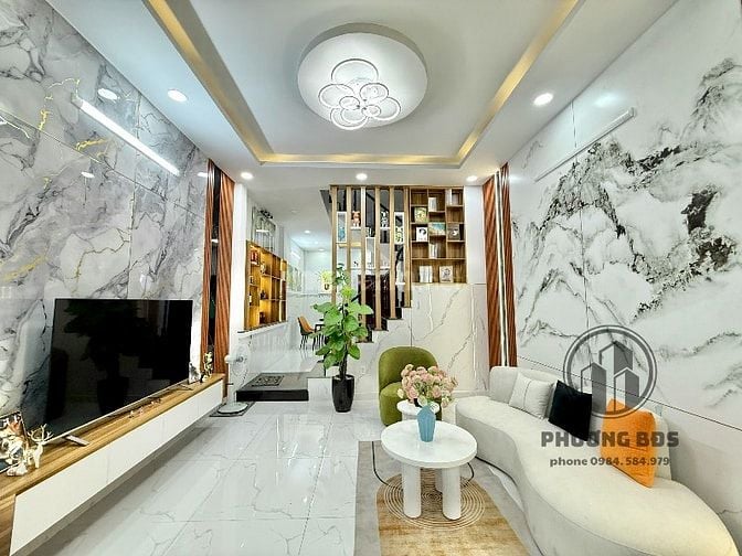 Nhà 3 Tầng Đúc Kiên Cố – Hẻm 5m Xe Hơi – Thới An 05, Q12