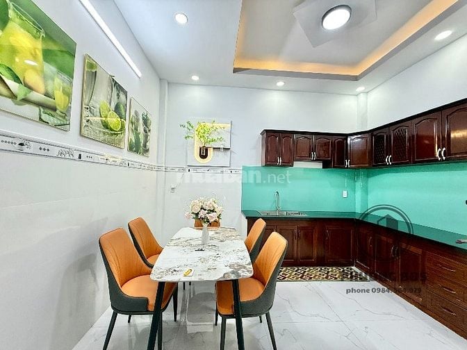 Nhà 3 Tầng Đúc Kiên Cố – Hẻm 5m Xe Hơi – Thới An 05, Q12