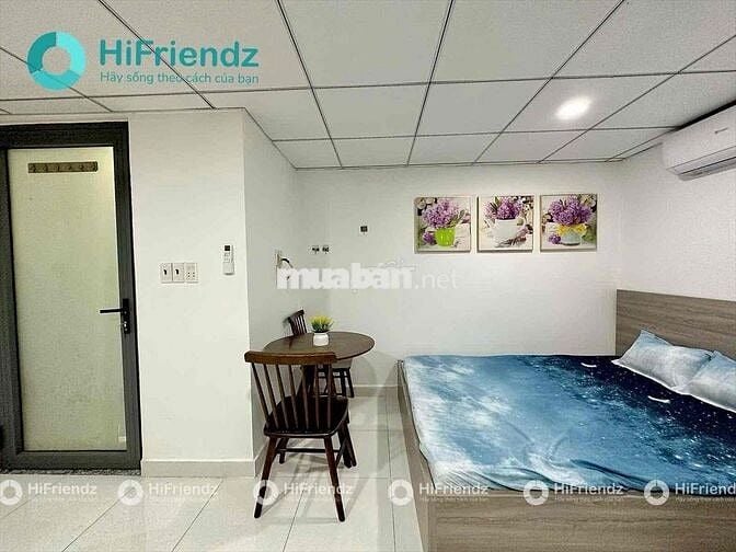 Cho thuê studio full nội thất đầy đủ tiện nghi ở được 4 người