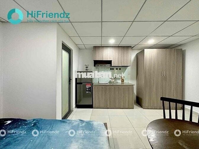 Cho thuê studio full nội thất đầy đủ tiện nghi ở được 4 người